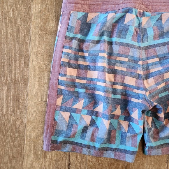 PrAna men's aztec print boardshorts 34 Beach Summer Vacationcore Resort Gorp - Picture 11 of 11